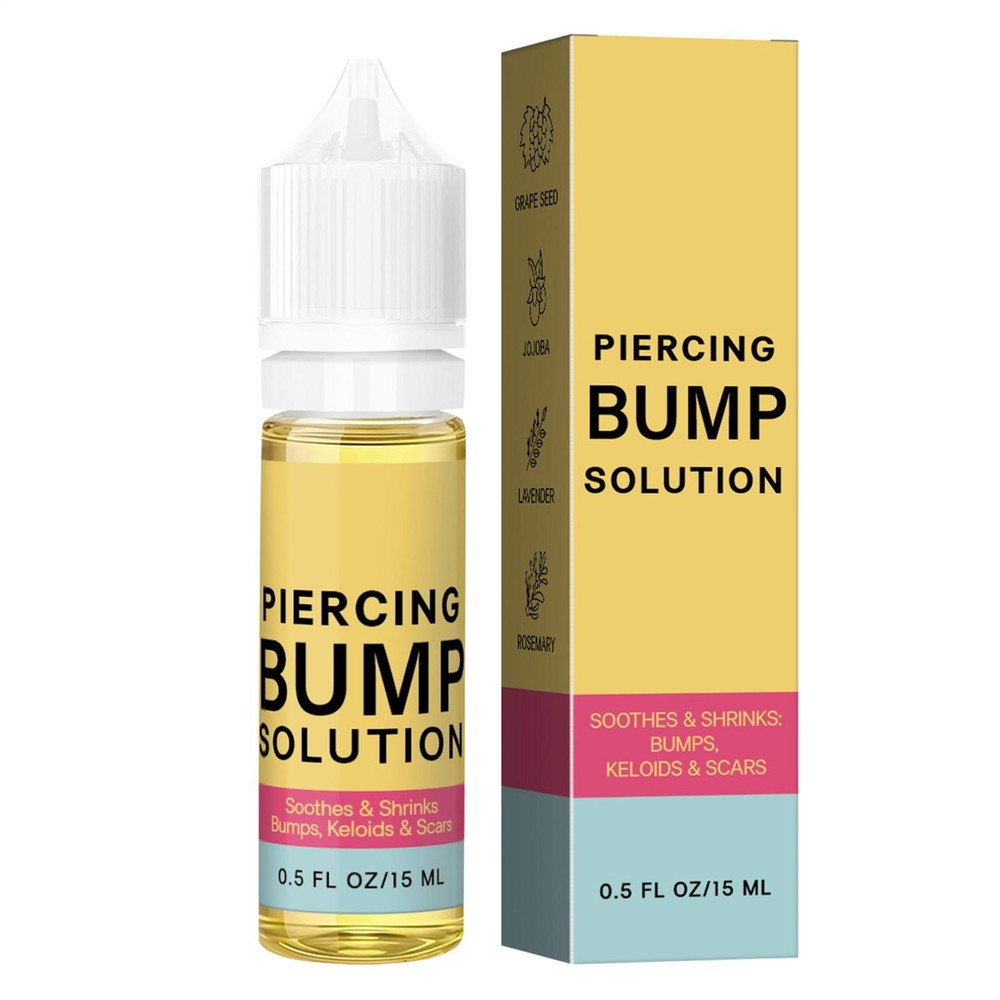 Piercing Bump Shrinking Drops Keloid Bump Remover 0.5 Fl Oz