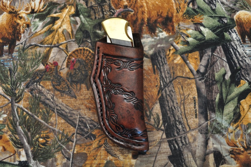 Custom Handmade Sheath for Buck 112- (Sheath Only)