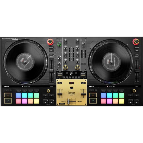 Hercules DJ DJControl Inpulse T7 2-deck Motorized DJ Controller- Premium Edition