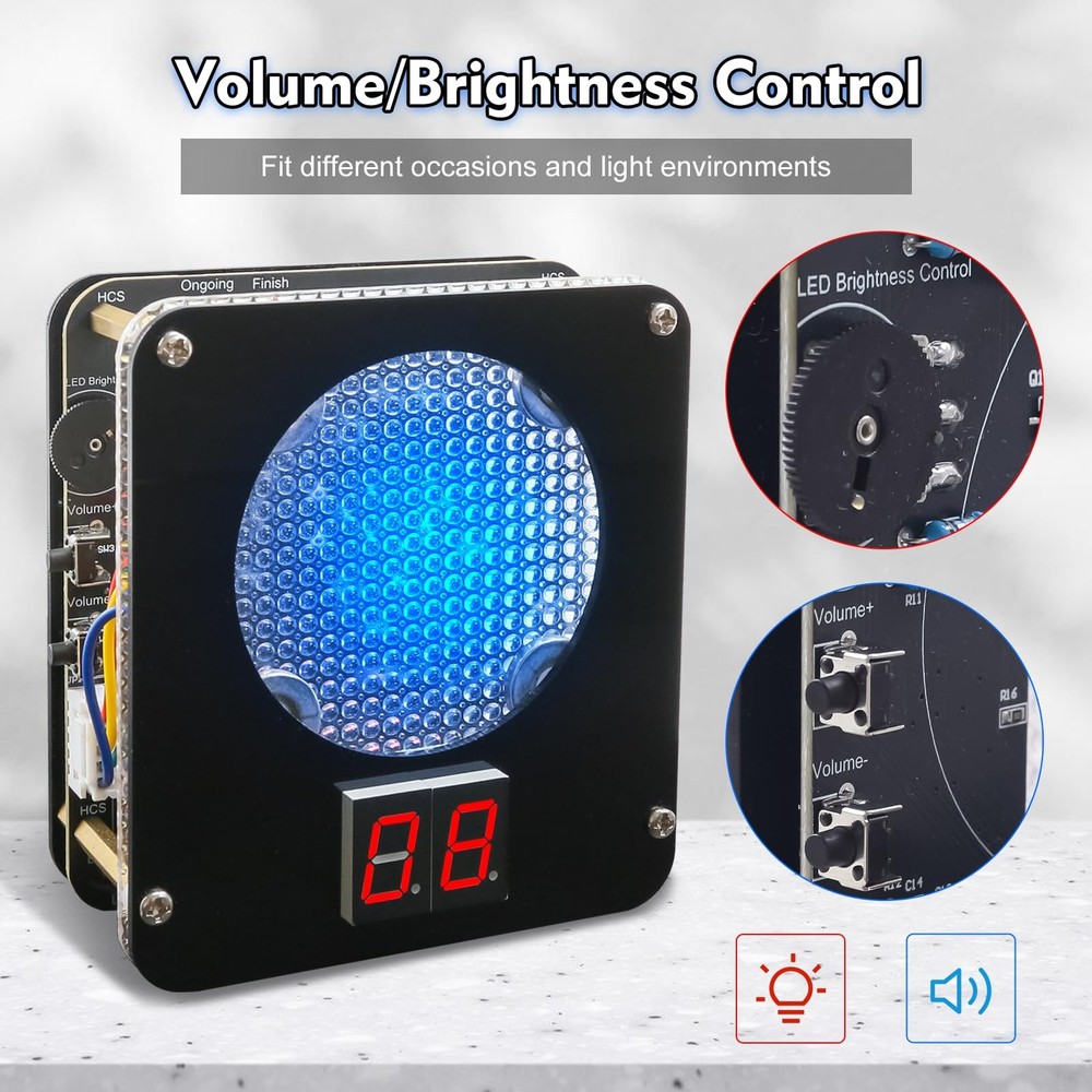 DIY Light-Sensitive Electronic Shooting Target Kit | Soldering Project with D...