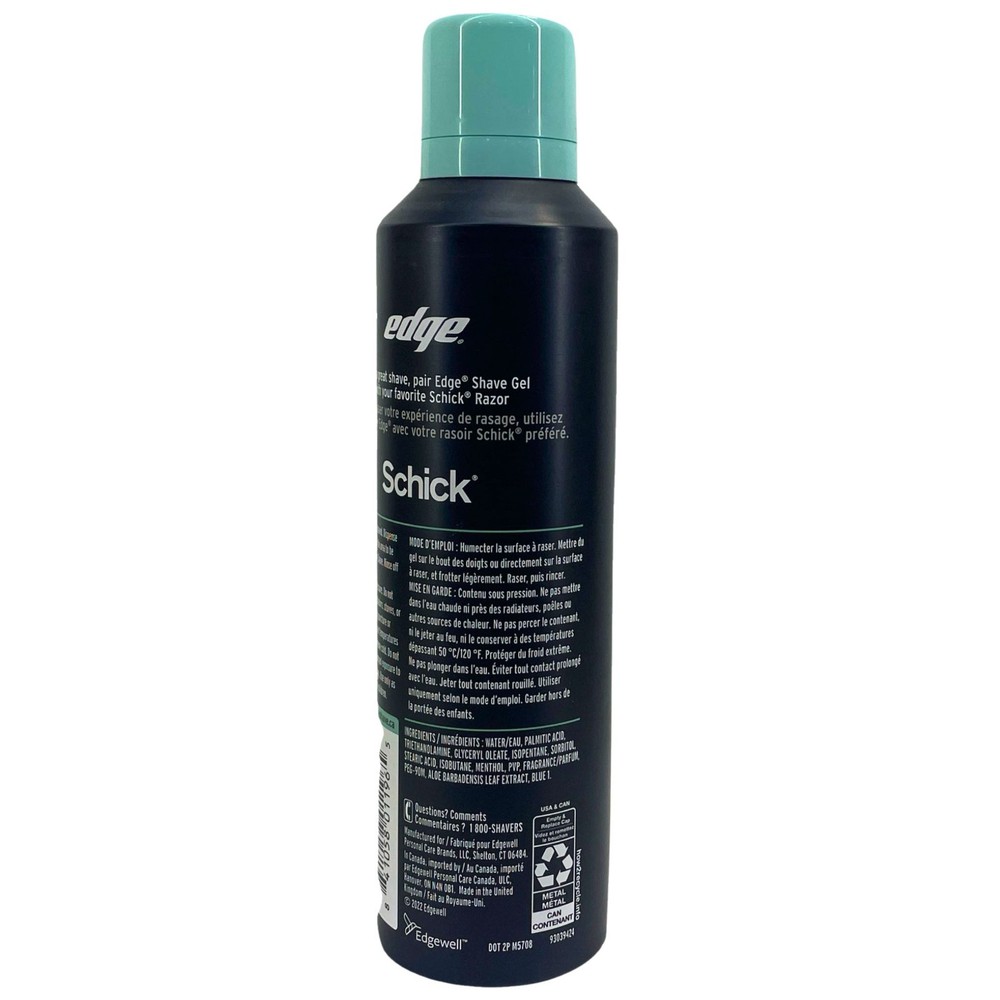 Edge Cooling Shave Gel Eucalyptus & Tea Tree 7 Oz 4 Pack New