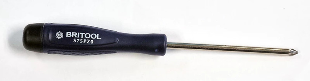 Britool Pozidriv Blade Screwdriver Pz0