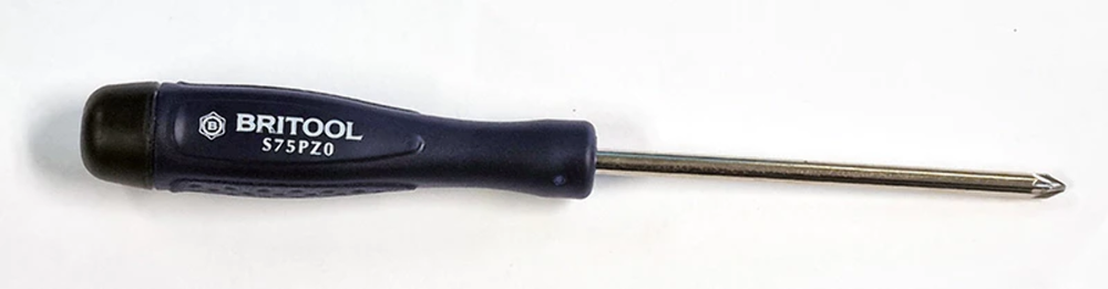 Britool Pozidriv Blade Screwdriver Pz0