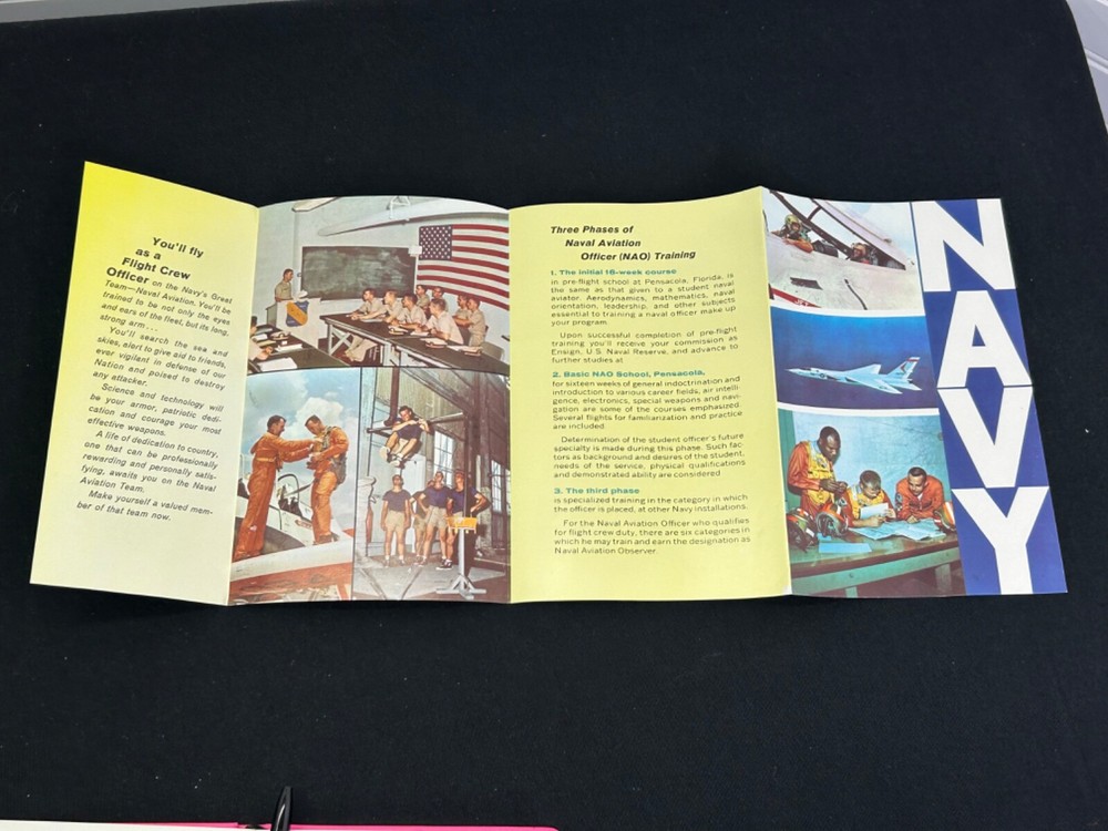 1960's US Navy Aviation Recruiting Brochure