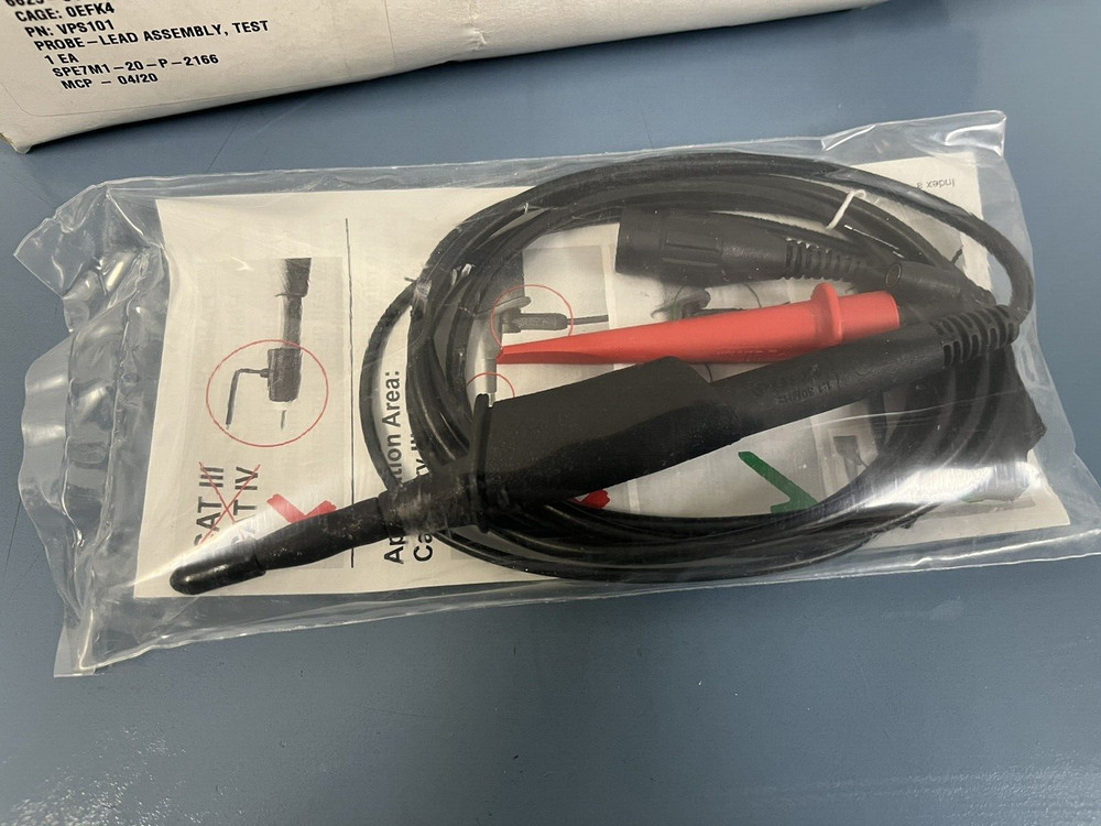 FLUKE Model VPS101 Test Probe Lead Assembly (NEW)