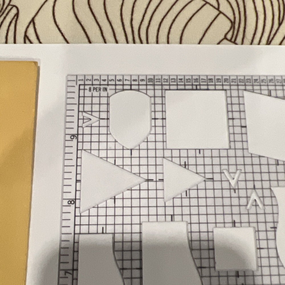 VINTAGE BELL SYSTEM FLOWCHARTING DRAFTING TEMPLATE AND STORAGE SLEEVE