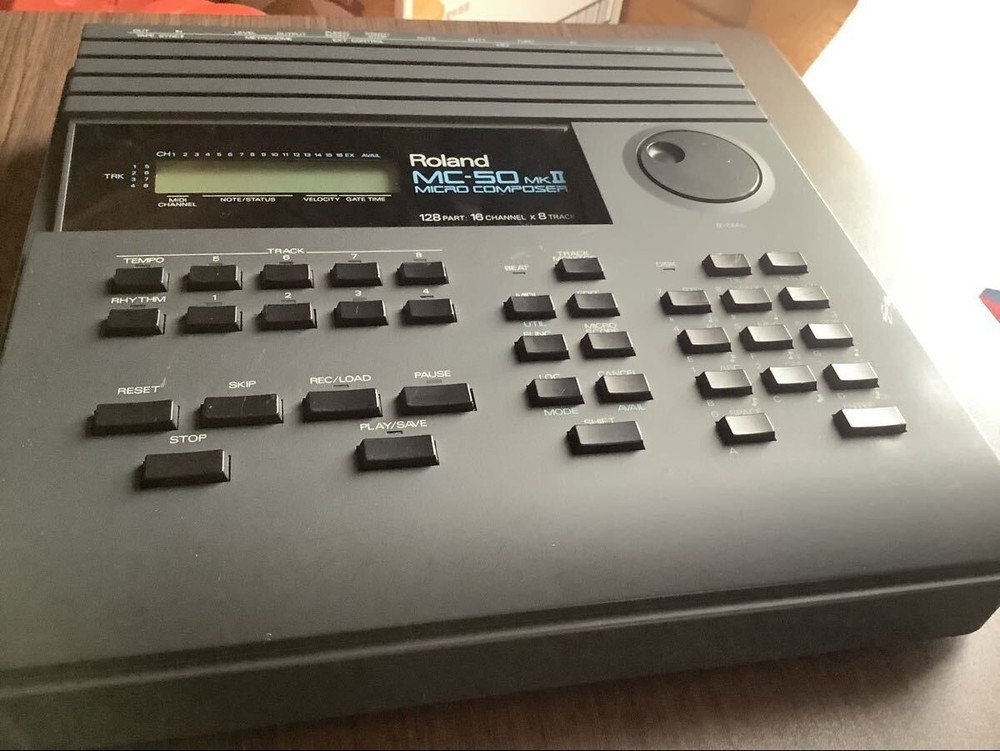 Roland MC-50mkII Micro Composer MIDI Sequencer SMF Compatible Junk