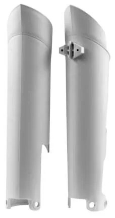 Acerbis White Lower Fork Cover Protector Guard Set KTM 525 XC 08-14