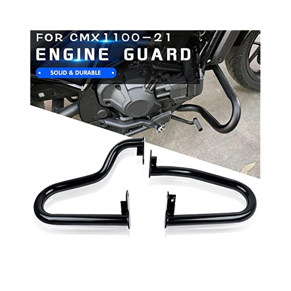 For Impact Absorbing Crash Bars, Durable Iron Construction for Motorcycle Frame