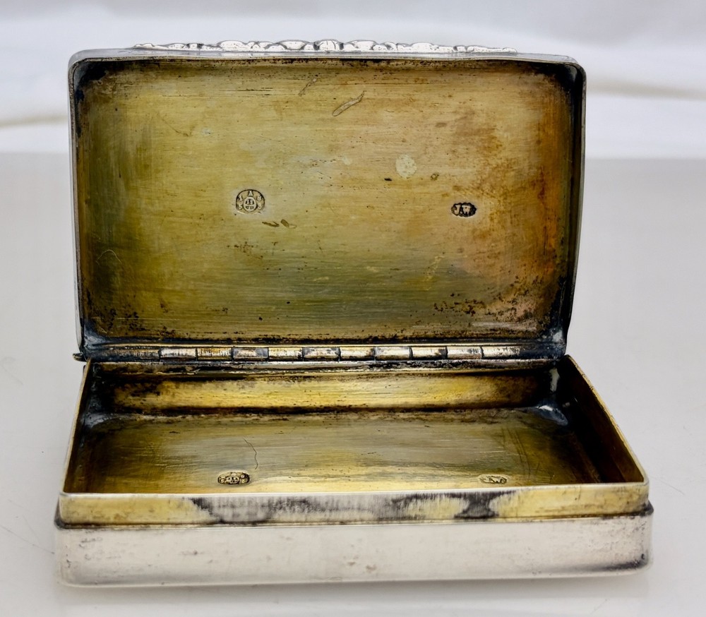 1853 Austria .812 Silver Snuff Box - 96509