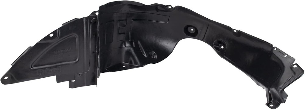 Left Driver Side Inner Fender Liner - Direct Fit Black Plastic 2011-2013
