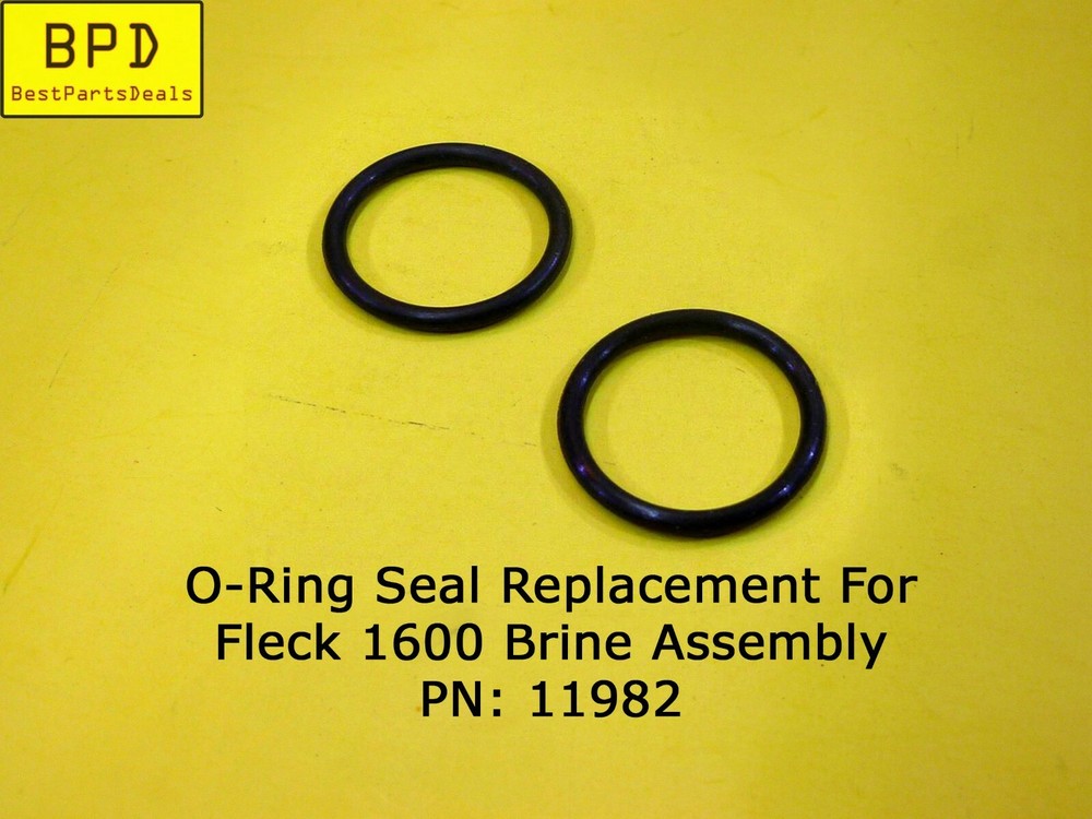 2x Piece Set Fleck 1600 Brine Assembly Replacement O-Ring Set For 11982