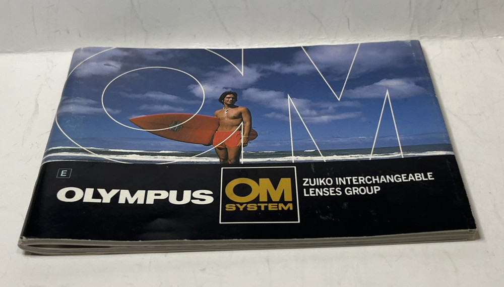 Olympus OM System - Zuiko Lenses Group Instructions Owners Users Manual