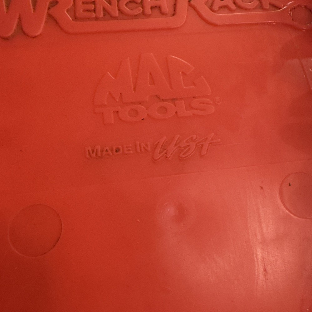 Mac Tools 12 Slot Wrench Rack - Red