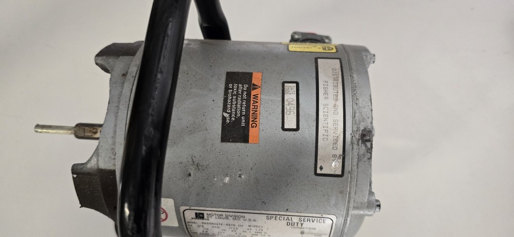 Fisher Scientific Maxima C Plus Vacuum Pump Motor Assembly – Franklin...