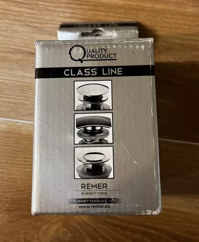 Nameeks 905CC2-CR Remer Pop-Up Drain - Matte Black