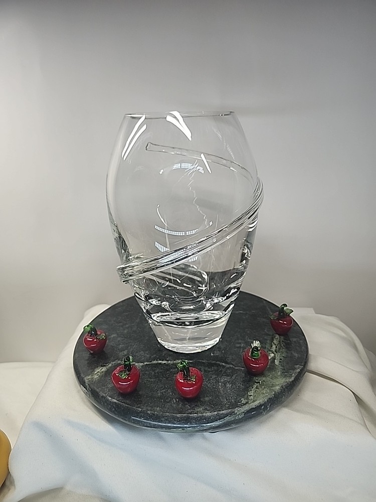 Real Lead Crystal Vase