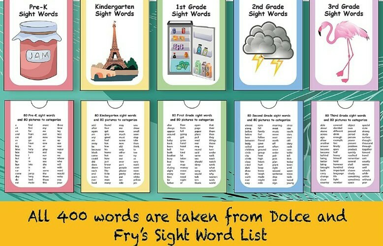 Sight Words Game For Kids- Grades 1-3