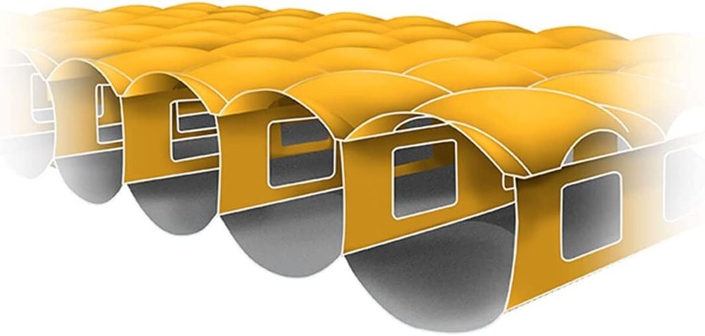 NEMO Tensor Ultralight Sleeping Pad 72x20 Rectangle Color Goldfinch Size Regular