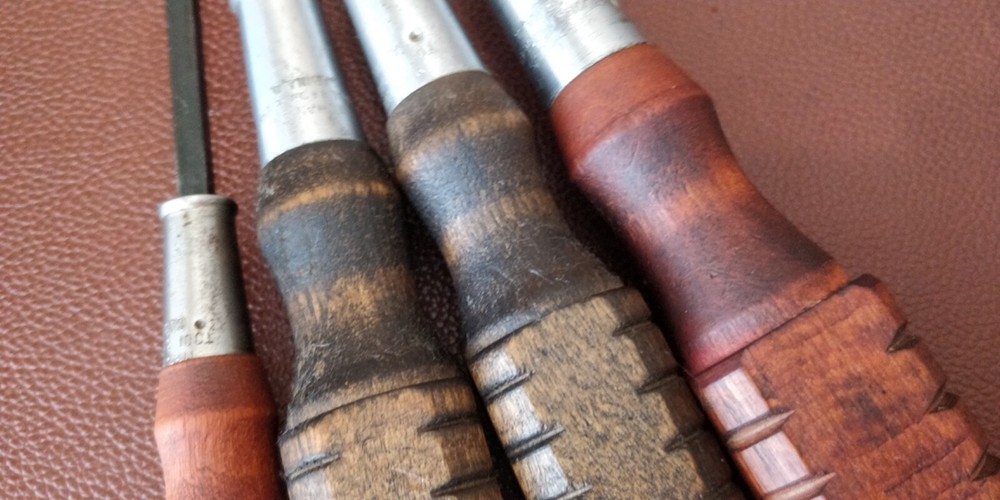 NOS!! MAC TOOLS Screwdriver Set ~ Early model MECHANICS FORGE & TOOL CO.