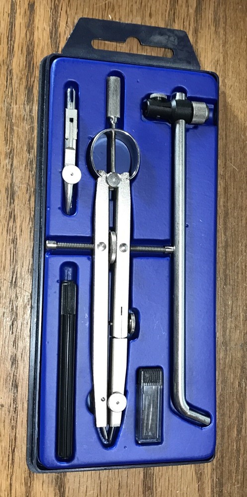 New  Alvin Basic Line 505 Drafting Compass - Made in West Germany