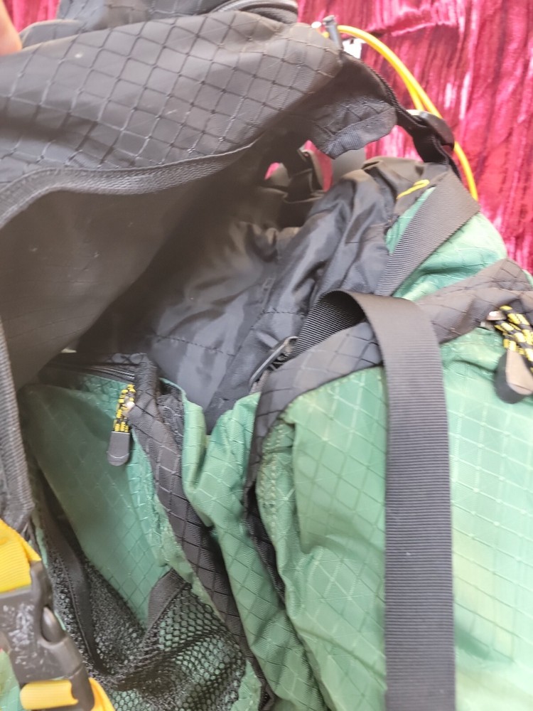 ROKK Front Range Internal Frame Backpack Climbing Backpacking Hiking trail used