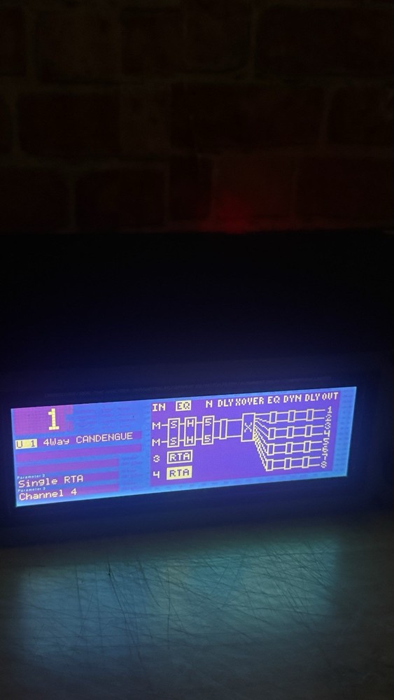 dbx driverack 480 Complete Equalization & Loudspeaker Management System