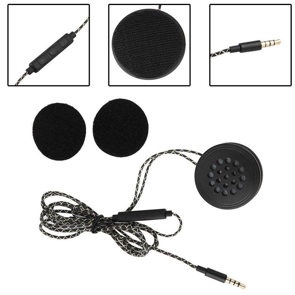 Calling Helmet Headset 1pc Diameter 3.5mm For MP3 Computer Equipment