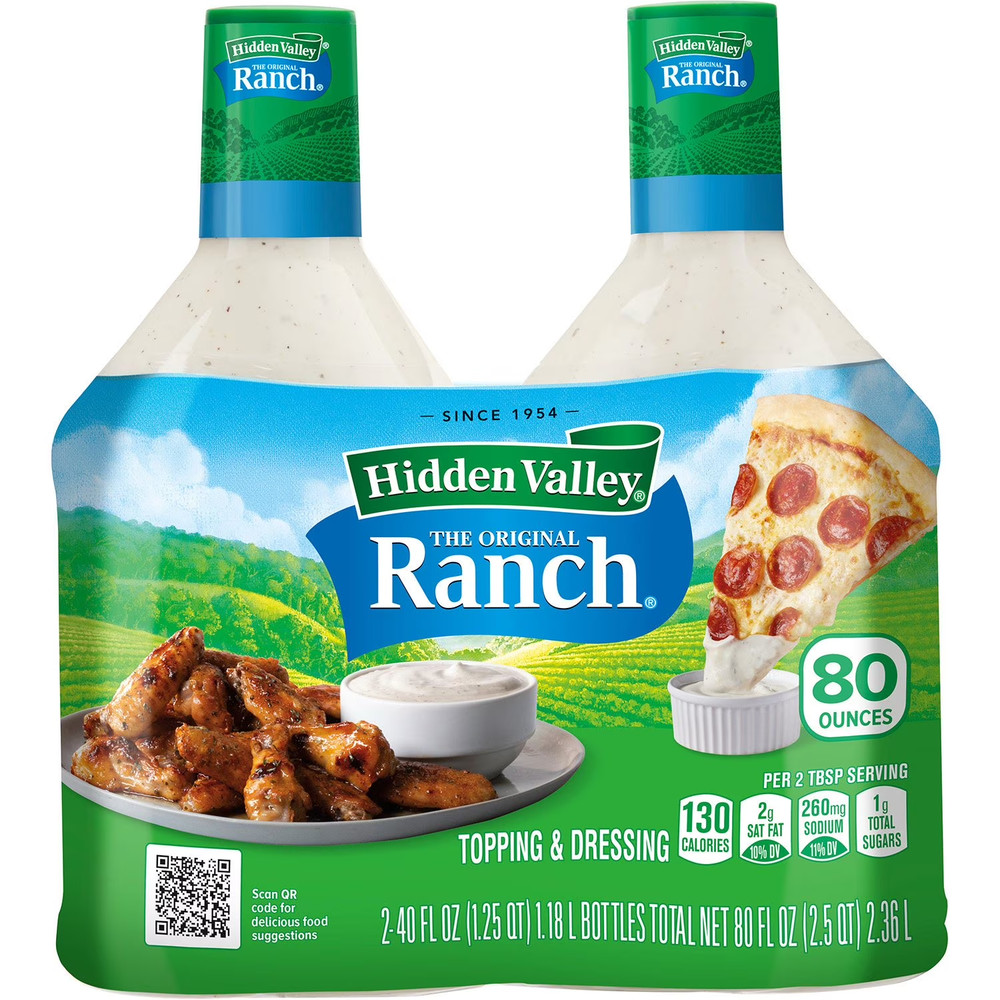 Hidden Valley Original Ranch Dressing (40 oz., 2 pk.) Great Price