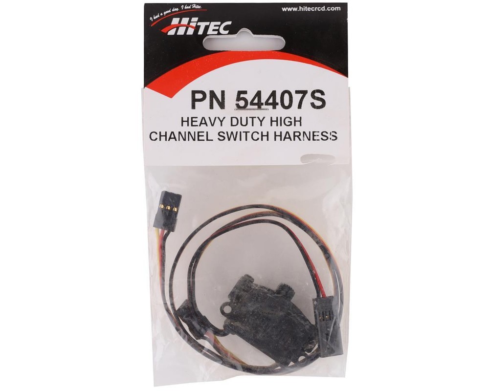Hitec Switch Harness Rx Charge Connector: Universal [HRC54407S]