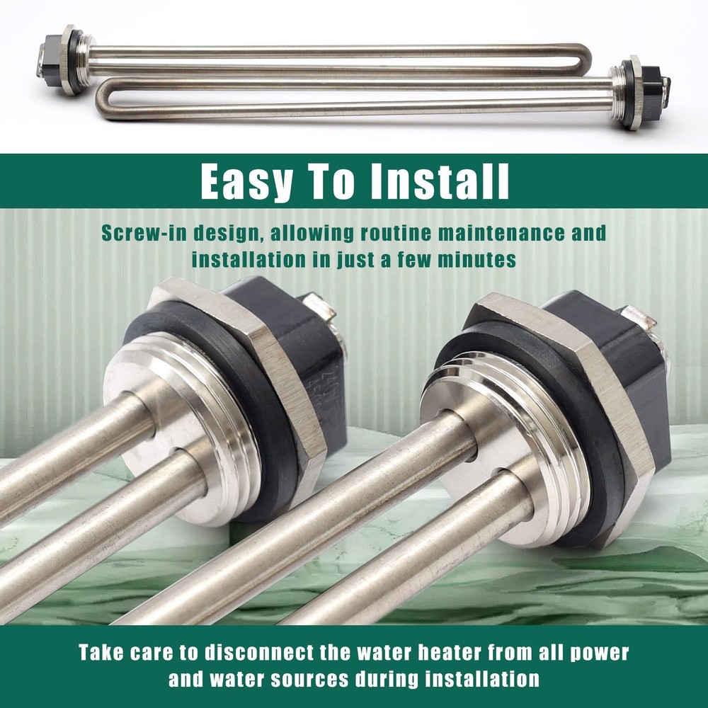 265-48642-00 Water Heater Heating Element Replacement for Bradford White Wate...