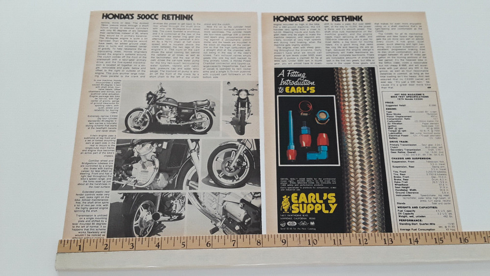 1978 HONDA CX500 ORIGINAL 1978 ARTICLE