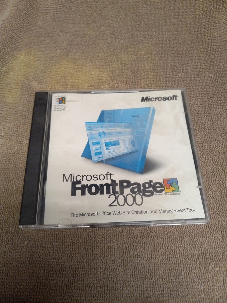 Microsoft Frontpage 2000 Upgrade With Product Key