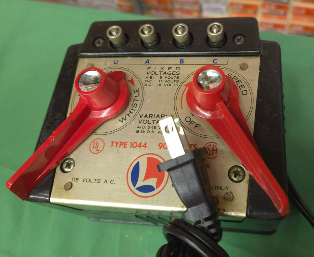 Lionel Trainmaster Transformer Model 1044 90 watt Refurbished