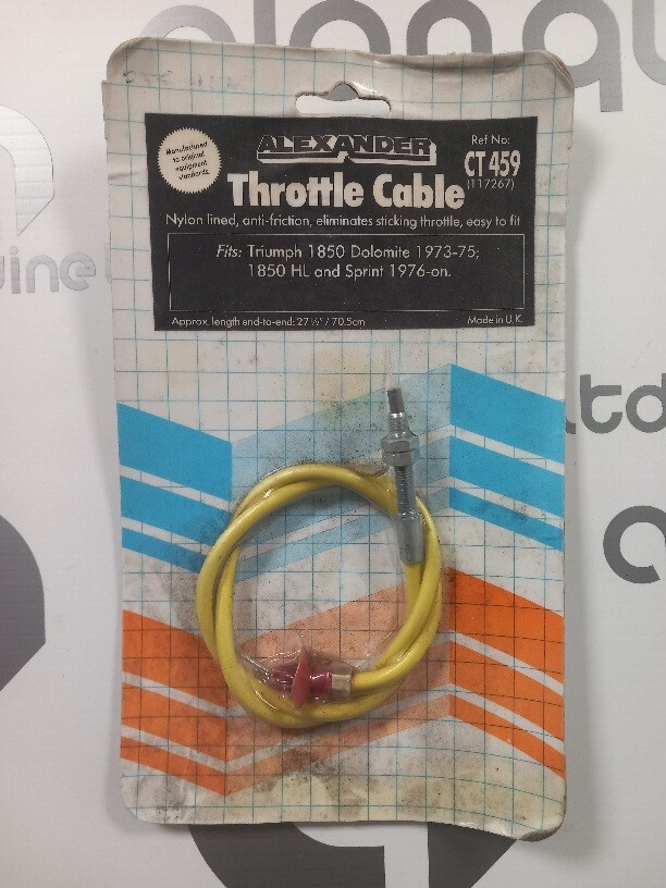 Triumph Throttle Cable 1973 -  Onwards