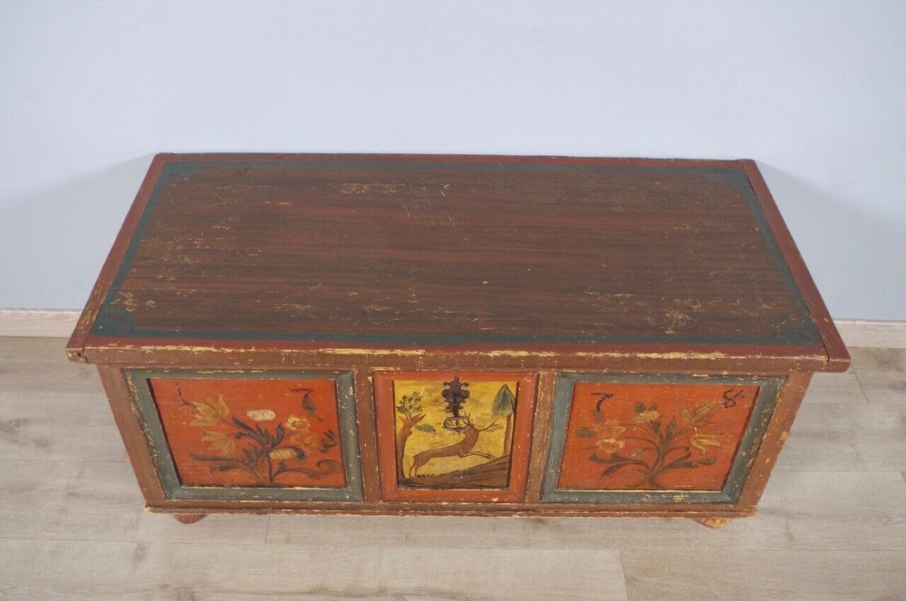 Folk Art Wedding Chest