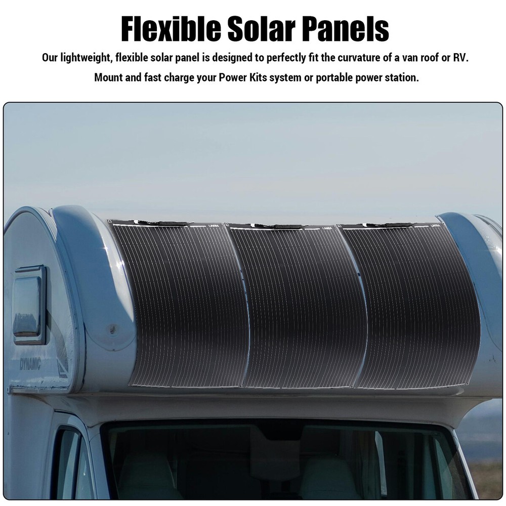 100W Solar Panel Kit Monocrystalline Solar Panel With 30A Controller