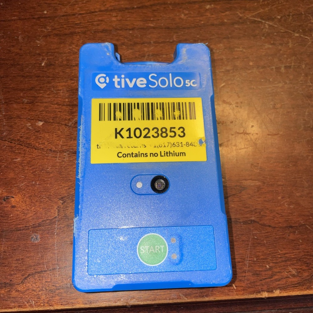 tive Solo 5g Temperature Data Logger Model # TT-7100