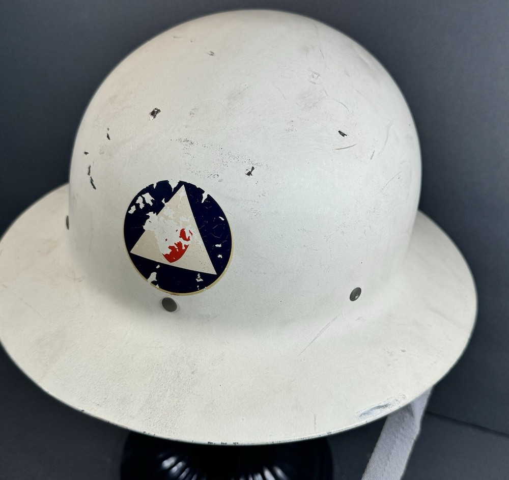WWII Civil Defense Helmet