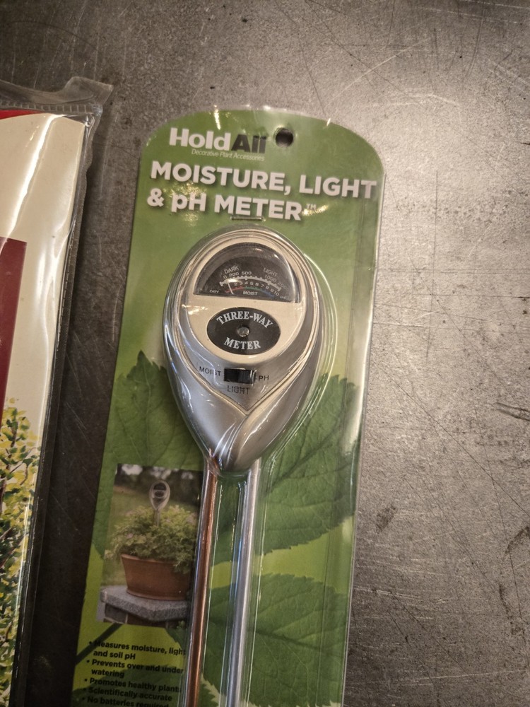 Tree Stake Kit & Three Way Meter Moisture, Light & Ph Meter!!!