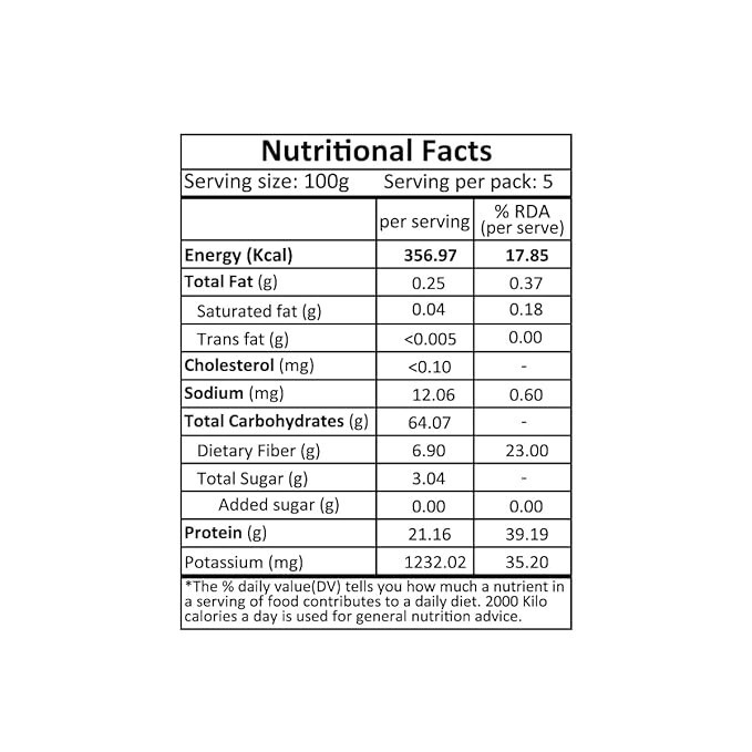 Organic Tattva Cowpea White, 500g | Select Pack