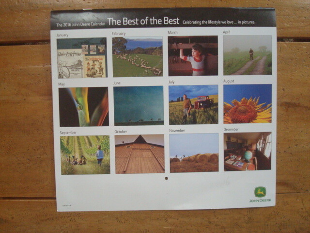 2016 John Deere The Furrow Wall Calendar