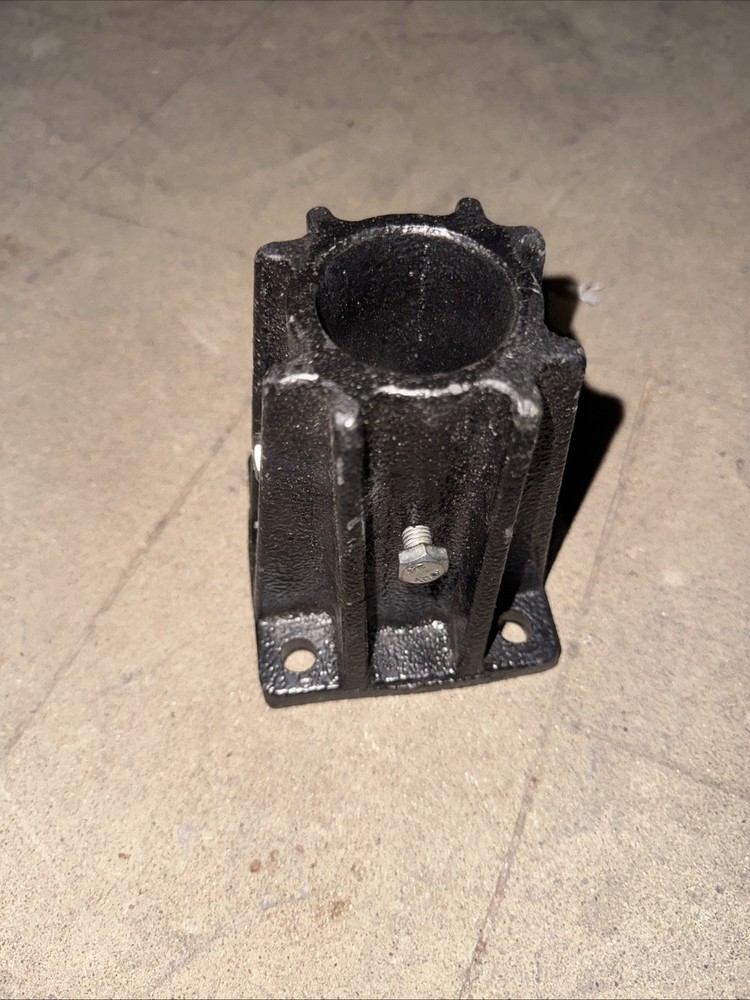 Single Socket Base For Pedestrian Barrier Socket Only