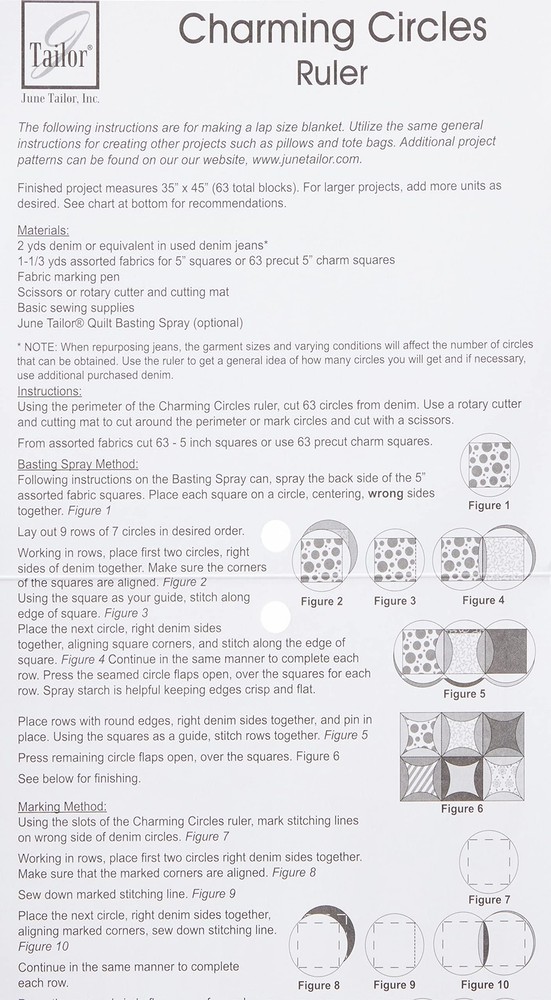 Charming Circles Ruler
