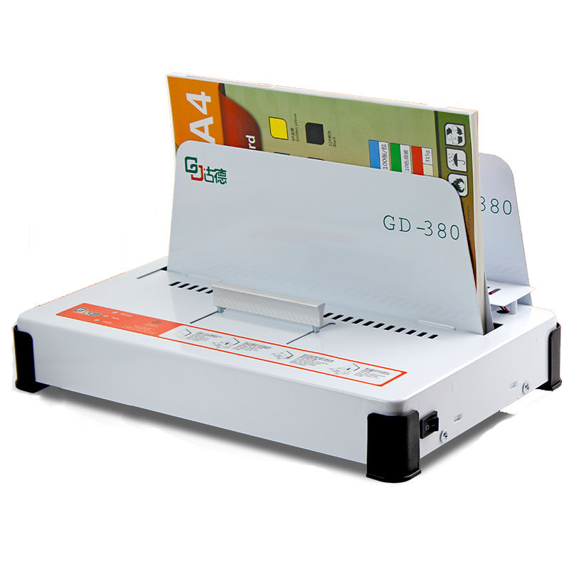 220V Automatic Hot Melt A3 A4 A5 Book Binding Machine Envelope Binder GD380