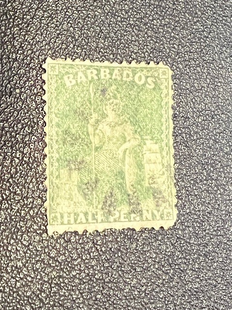 Barbados stamp 50 used