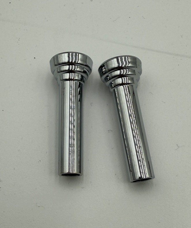 Pair Of 2 Pull Up Push Down Door Lock Rod Knobs Chrome