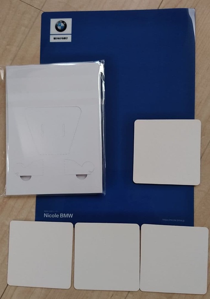 Clear File Coaster / Bmw Novelty