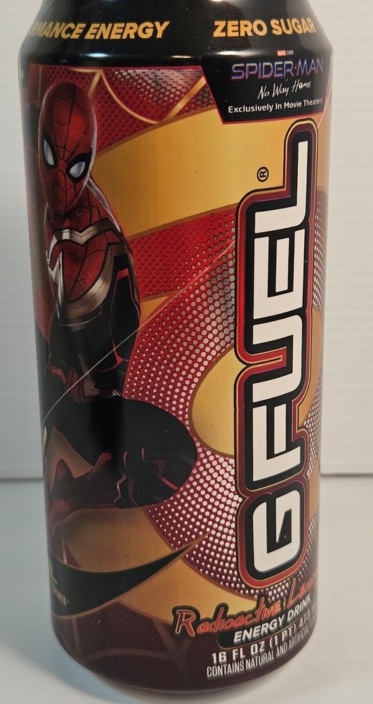 Spiderman No Way Home Energy Drink Can - Empty