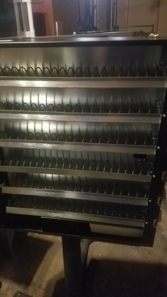 Self standing or wall mount bite-size snack vending machine